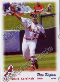 2010 Springfield Cardinals Pete Kozma