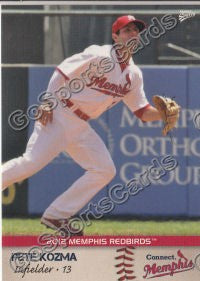 2012 Memphis Redbirds Pete Kozma