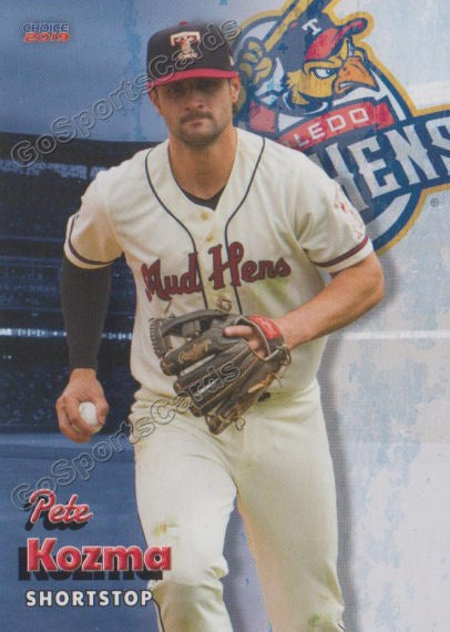 2019 Toledo Mud Hens Pete Kozma