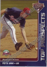 2004 International League Top Prospects #19 Pete Orr