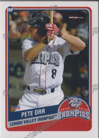 2013 Lehigh Valley IronPigs SGA 2nd Pete Orr