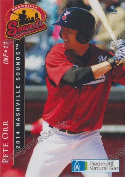 2014 Nashville Sounds Pete Orr