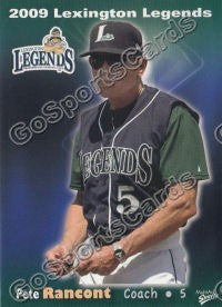 2009 Lexington Legends Pete Rancont