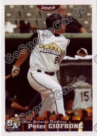 2008 San Antonio Missions Peter Ciofrone