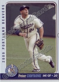 2009 Portland Beavers Peter Ciofrone