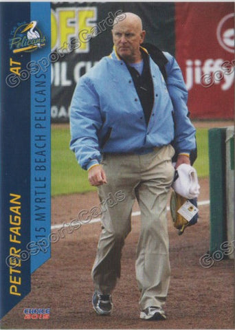 2015 Myrtle Beach Pelicans Peter Fagan