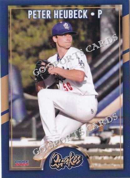 2022 Rancho Cucamonga Quakes Peter Heubeck