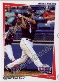 2010 Salem Red Sox Peter Hissey