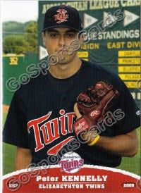 2009 Elizabethton Twins Peter Kennelly