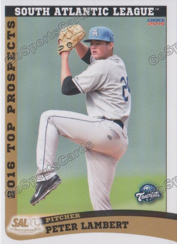2016 South Atlantic League Top Prospect Peter Lambert