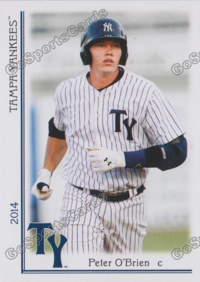 2014 Tampa Yankees Peter O'Brien