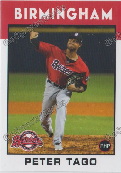 2016 Birmingham Barons Peter Tago