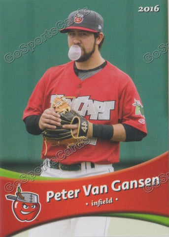 2016 Fort Wayne Tin Caps Peter Van Gansen