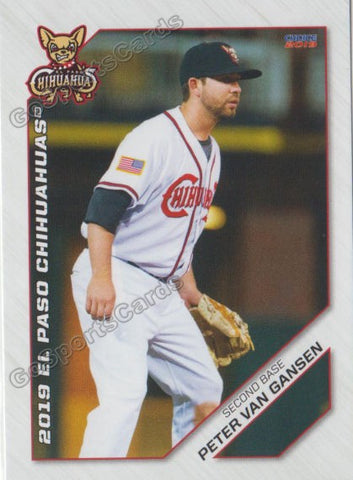 2019 El Paso Chihuahuas Peter Van Gansen