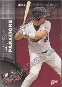 2012 Sacramento River Cats Petey Paramore
