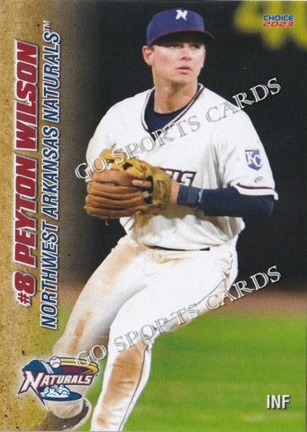 2023 Northwest Arkansas Naturals Peyton Wilson