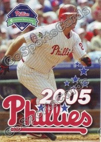 2005 Philadelphia Phillies Pocket Schedule (Jim Thome)