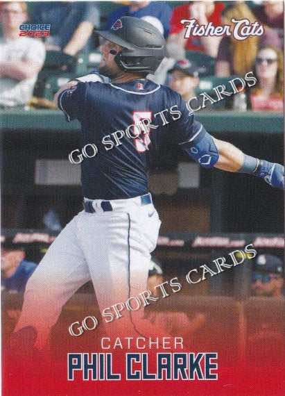 2023 New Hampshire Fisher Cats Phil Clarke