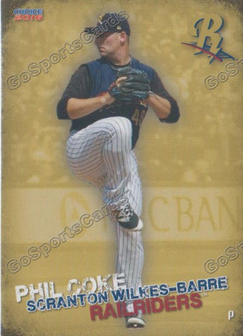 2016 Scranton Wilkes Barre RailRiders Phil Coke