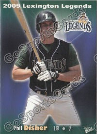 2009 Lexington Legends Phil Disher