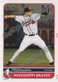 2012 Mississippi Braves Phil Gosselin