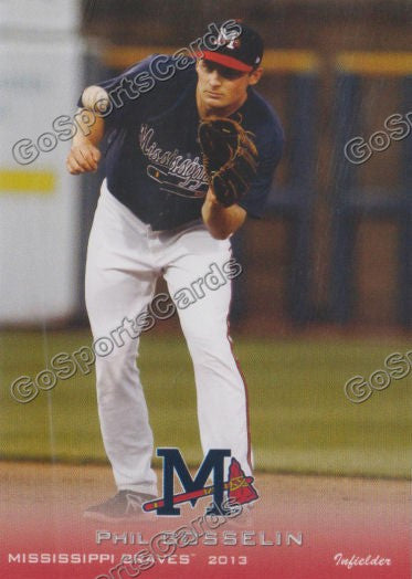 2013 Mississippi Braves Phil Gosselin