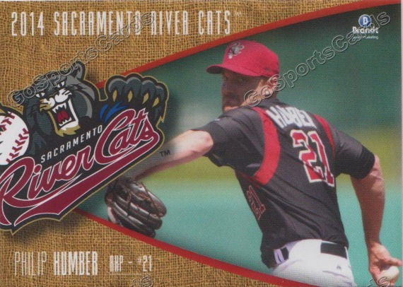 2014 Sacramento River Cats Philip Humber