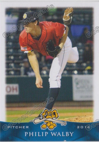 2014 Charleston Riverdogs Philip Walby