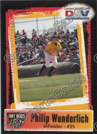 2011 Bowling Green Hot Rods DAV Philip Wunderlich