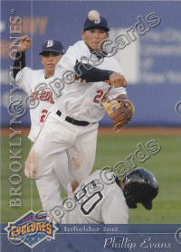 2012 Brooklyn Cyclones Phillip Evans