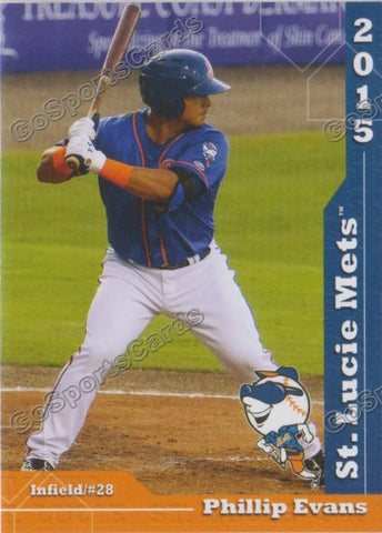 2015 St Lucie Mets Phillip Evans