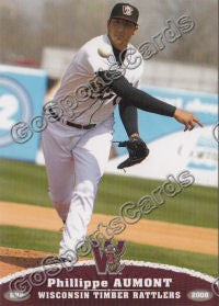 2008 Wisconsin Timber Rattlers Phillippe Aumont