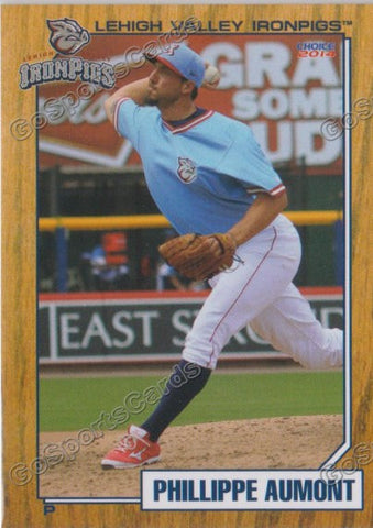 2014 Lehigh Valley IronPigs 2nd Phillippe Aumont