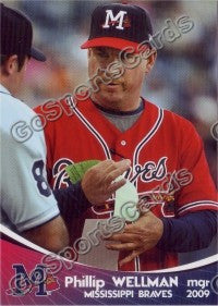 2009 Mississippi Braves Phillip Wellman