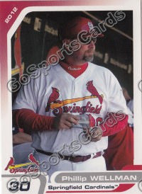 2012 Springfield Cardinals Phillip Wellman