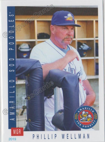 2019 Amarillo Sod Poodles Phillip Wellman