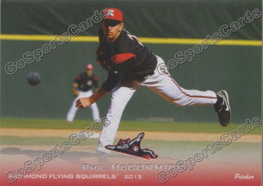 2013 Richmond Flying Squirrels Phil McCormick