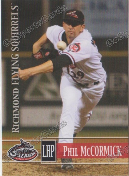 2014 Richmond Flying Squirrels Phil McCormick