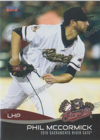 2016 Sacramento River Cats Phil McCormick
