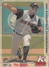 2011 Kannapolis Intimidators Phil Negus