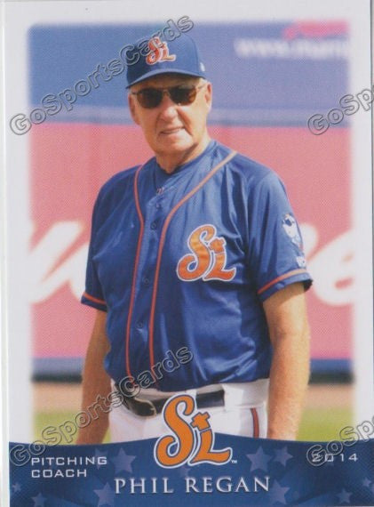 2014 St Lucie Mets Phil Regan