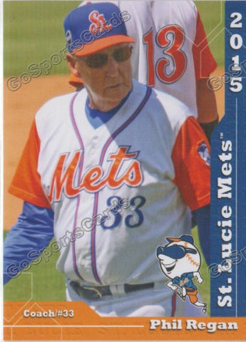 2015 St Lucie Mets Phil Regan