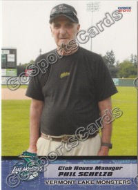2011 Vermont Lake Monsters Phil Schelzo