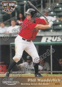 2011 Bowling Green Hot Rods Phil Wunderlich