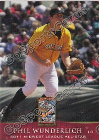 2011 MidWest League All Star East Phil Wunderlich