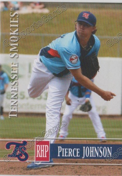 2014 Tennessee Smokies Pierce Johnson
