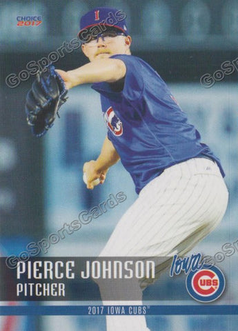 2017 Iowa Cubs Pierce Johnson
