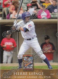 2011 MidWest League All Star West Pierre LePage