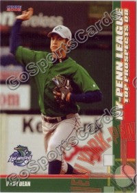 2008 New York Penn League Top Prospects P.J. Dean