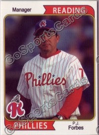 2007 Reading Phillies #25 PJ Forbes
